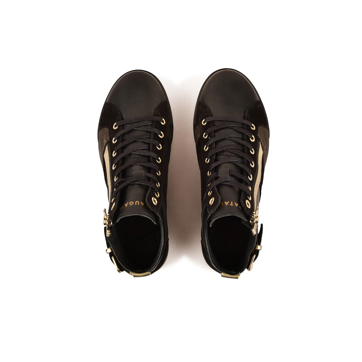 Pataugas PALME/MIX F4H NOIR/DORÉ 7 Pataugas PALME/MIX F4H NOIR/DORÉ – Image 7