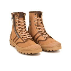 Pataugas AUTHENTIQUE H/ZIPSS F4I CAMEL -Pataugas BOOTS FEMME OG H ZIPSS F4I CAMEL 628499 751 4