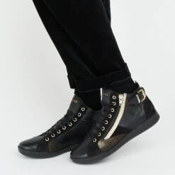 Pataugas PALME/MIX F4H NOIR/DORÉ 9 Pataugas PALME/MIX F4H NOIR/DORÉ -Pataugas PALME 628270946 NOIR DORE